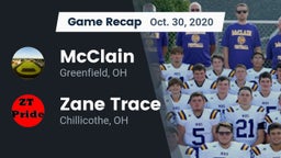 Recap: McClain  vs. Zane Trace  2020