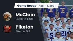 Recap: McClain  vs. Piketon  2021