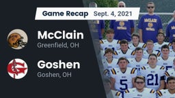 Recap: McClain  vs. Goshen  2021