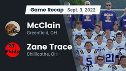 Recap: McClain  vs. Zane Trace  2022