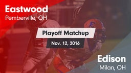 Matchup: Eastwood vs. Edison  2016