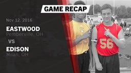 Recap: Eastwood  vs. Edison  2016