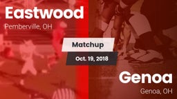 Matchup: Eastwood vs. Genoa  2018