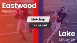 Matchup: Eastwood vs. Lake  2018