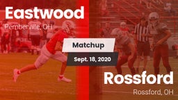 Matchup: Eastwood vs. Rossford  2020