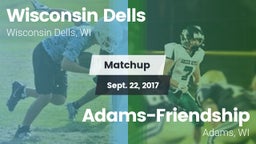 Matchup: Wisconsin Dells vs. Adams-Friendship  2017