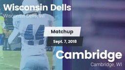 Matchup: Wisconsin Dells vs. Cambridge  2018