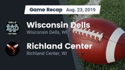 Recap: Wisconsin Dells  vs. Richland Center  2019