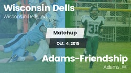 Matchup: Wisconsin Dells vs. Adams-Friendship  2019