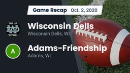 Recap: Wisconsin Dells  vs. Adams-Friendship  2020
