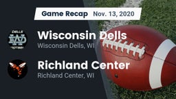 Recap: Wisconsin Dells  vs. Richland Center  2020