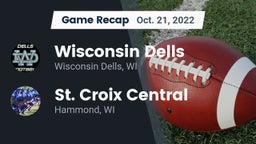 Recap: Wisconsin Dells  vs. St. Croix Central  2022