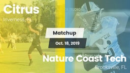 Matchup: Citrus vs. Nature Coast Tech  2019