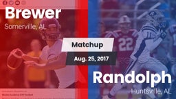 Matchup: Brewer vs. Randolph  2017