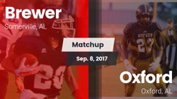 Matchup: Brewer vs. Oxford  2017