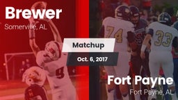 Matchup: Brewer vs. Fort Payne  2017
