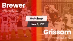 Matchup: Brewer vs. Grissom  2017