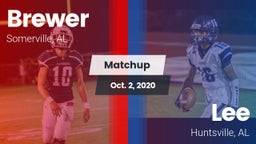 Matchup: Brewer vs. Lee  2020