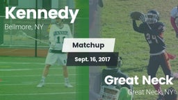 Matchup: Kennedy vs. Great Neck  2016