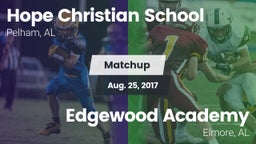 Matchup: Hope Christian vs. Edgewood Academy  2017