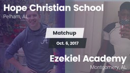 Matchup: Hope Christian vs. Ezekiel Academy  2017