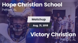 Matchup: Hope Christian vs. Victory Christian  2018
