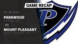 Recap: Parkwood  vs. Mount Pleasant  2016