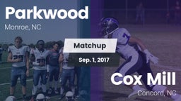 Matchup: Parkwood vs. Cox Mill  2017