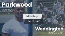 Matchup: Parkwood vs. Weddington  2017