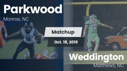Matchup: Parkwood vs. Weddington  2019