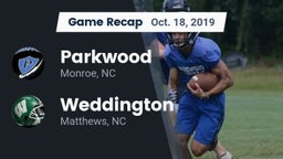 Recap: Parkwood  vs. Weddington  2019