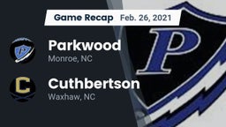 Recap: Parkwood  vs. Cuthbertson  2021