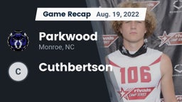Recap: Parkwood  vs. Cuthbertson  2022