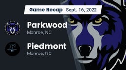 Recap: Parkwood  vs. Piedmont  2022