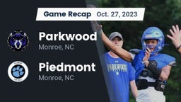 Recap: Parkwood  vs. Piedmont  2023
