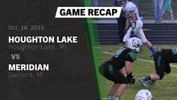 Recap: Houghton Lake  vs. Meridian  2015