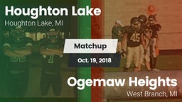 Matchup: Houghton Lake vs. Ogemaw Heights  2018