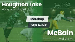 Matchup: Houghton Lake vs. McBain  2019