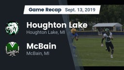 Recap: Houghton Lake  vs. McBain  2019
