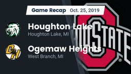Recap: Houghton Lake  vs. Ogemaw Heights  2019