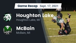 Recap: Houghton Lake  vs. McBain  2021