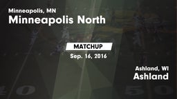 Matchup: Minneapolis North vs. Ashland  2016