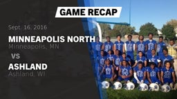 Recap: Minneapolis North  vs. Ashland  2016