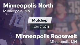 Matchup: Minneapolis North vs. Minneapolis Roosevelt  2016