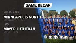 Recap: Minneapolis North  vs. Mayer Lutheran  2016