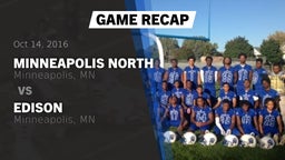 Recap: Minneapolis North  vs. Edison  2016