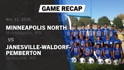 Recap: Minneapolis North  vs. Janesville-Waldorf-Pemberton  2016