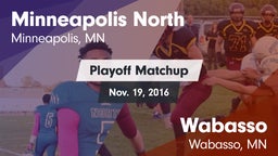 Matchup: Minneapolis North vs. Wabasso  2016