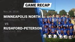 Recap: Minneapolis North  vs. Rushford-Peterson  2016