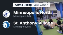 Recap: Minneapolis North  vs. St. Anthony Village  2017